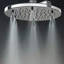 Верхній душ Bossini Tetis Nebulizair / 2, 220 мм, хром (H19625G00030009)