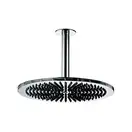 Душова лійка BOSSINI DREAM-OKI d40cm держатель вертикальный 300 d36mm, хром (H35360G00030016)