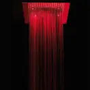 Душова лійка BOSSINI DREAM-RECTANGULAR 4LED RGB для підвісної стелі 47x37сm, хром (H37450000030016)