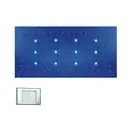 Верхній душ Bossini Dream-XL RGB Lights Cromotherapy 1000х500, хром (WI0372000030016)