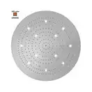 Верхній душ BOSSINI DREAM-XL OKI, 12LED (помаранчевий), для підвісної стелі d100сm, хром (WI0384000030416)