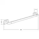 Вешалка для полотенец MEXEN ASIS CHROME (MEX-7017624-00)