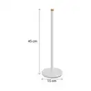 Стойка держатель для туалетной бумаги Yoka SP1 WHITE MATT (P.SP1-WHT-B)