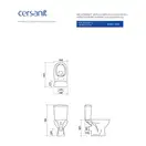 Cersanit Компакт 616 Arteco 011 3/5 New Co Ts Arteco Dur Antib Sc Eo Церсаніт ПОЛЬЩА (CCKZ1014021894)