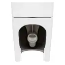 Чаша унітазу-компакту Mixxus Premium Bevel-0402-T1 Bowl 670х390х880 Tornado 1.0 без сидіння (MI8353