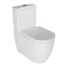 Quarter-Bath Унітаз підлоговий Quarter Bath Deep 63cm з бачком, білий (70DE06001.00.1.3.01_70DE60001.00.2)