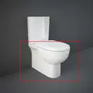 Rak Ceramics Tonique Унітаз-компакт, білий глянець (TQ16AWHA)