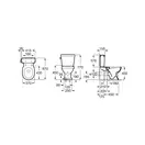 Унітаз підлоговий Roca Carmen Rimless 67х37 (A3420A7000)