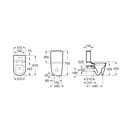 Унітаз підлоговий Roca Inspira Round Rimless (A342526000)