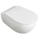 Унитаз подвесной Goclean® (безободковый) Flaminia IO с сиденьем Soft Close Slim, цвет - Milky White (IO118G+IOCW07BM)
