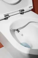 Унитаз-биде Rimless (безободковый) Laufen Cleanet Navia (сиденье в комплекте), белый глянцевый (820601.400.000.1) фото 12 Aquada.com.ua