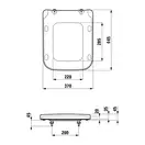 Унитаз подвесной, безободковый Rimless Laufen Pro S с сиденьем (H8209620000001+H8919600000001) фото 8 Aquada.com.ua