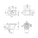 Qtap Tern Унитаз подвесной, белый (QT1733052ERW)