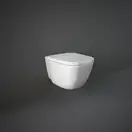 Унитаз подвесной Rimless (безободковый) Rak Ceramics One, белый глянец (EL13AWHA)