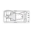 Aquator AQ-54 Ванна медична, з масажем (AQ-54 Aero-HDHM-UVM)