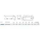 Ванна акриловая 170 х 75 х h46,5 см Geberit Soana, slim rim в комплекте с ножками 554.014.01.1