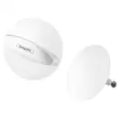 Злив-перелив Hansgrohe Flexaplus для ванни в комплекті із зовнішньою частиною (колір - білий матовий) 58185700+58140180