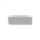 Ванна акрилова Knief Pure Left з щілинним переливом, 180x80 (0100247 / 010009106S) (0100247_010009106S)