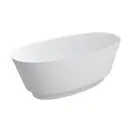 ванна кам'яна Omnires Neo 158x72 овальна white (NEO158WWBM)
