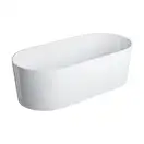 ванна кам'яна Omnires Ovo 160x75 овальна white (OVOWWBP)
