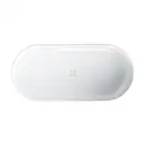 ванна кам'яна Omnires Ovo 160x75 овальна white (OVOWWBP)