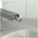 Смеситель для биде KOHLMAN AXIS CHROME (QB130N)