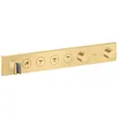 Термостат для душу Axor Showersolutions Select 600/90 на 4 функції, золото (18357990)
