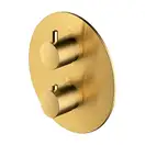 термостат для душу та ванни Omnires Y прихованого монтажу brushed gold (Y1236ROGLB)