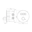 Paffoni Compact Box Термостат для душу, хром (CPT019CR)