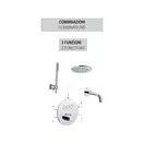 Paffoni Compact Box Термостат для душу, сталь (CPT019ST)