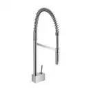Змішувач для кухні Axor Starck 240 Semi-Pro, сталевий (10820800)