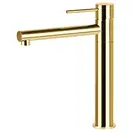 Смеситель для кухни Corsan LUGO GOLD золототой з подвижным носиком (CMB7521GL)