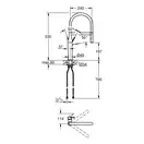 Змішувач для кухні Grohe Essence, одноважільний, warm sunset (30294DA0)