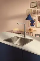 Змішувач для кухні Grohe Blue Pure Minta (колір - сталь)  30601DC0