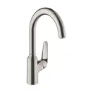 Змішувач для кухні Hansgrohe Focus M421-H220, сталевий (71802800)