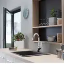 Змішувач для кухні Hansgrohe Focus M421-H220, сталевий (71802800)