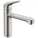 Кухонный смеситель 120, 1jet Hansgrohe Focus M42 (цвет - сталь) 71806800