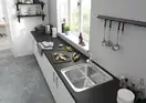 Кухонный смеситель 150, с вытяжным изливом, 1jet sBox Hansgrohe Focus M42 (цвет - хром) 71829000