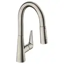 Смеситель для кухни 160, с вытяжным душем, 2jet, sBox Hansgrohe Talis M51 (цвет - сталь) 73850800
