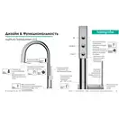 Hansgrohe Aqittura M91 Змішувач для кухні, сталь (76826800)