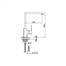 Смеситель для кухни KOHLMAN FOXAL CHROME (QB140F)