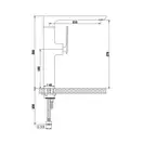 Смеситель для кухни KOHLMAN EXPERIENCE GRAPHITE (QB146EG)