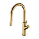 змішувач для кухні Omnires Bend gold brushed (BE6455GLB)