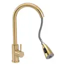 Смеситель для кухни REA CROSS BRUSHED GOLD матовое золото (REA-B5311)