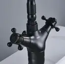 Смеситель для кухни REA RUSTICO BLACK черный (REA-B5520)