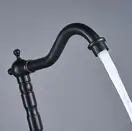 Смеситель для кухни REA RUSTICO BLACK черный (REA-B5520)
