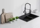 Змішувач для кухни Yoka WEKA BLACK черный (BZ.WEKA-BLK)