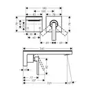 Axor MyEdition 221 Змішувач для умивальника, хром (47062000)
