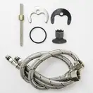 Смеситель для раковины (умывальника) Corsan TRINO CHROME хром высокий (CMB7112CH)
