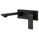 Смеситель для раковины (умывальника) скрытого монтажа Corsan TRINO BLACK MATT (CMB7115BL)